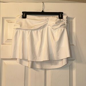 White athletic skort NWT